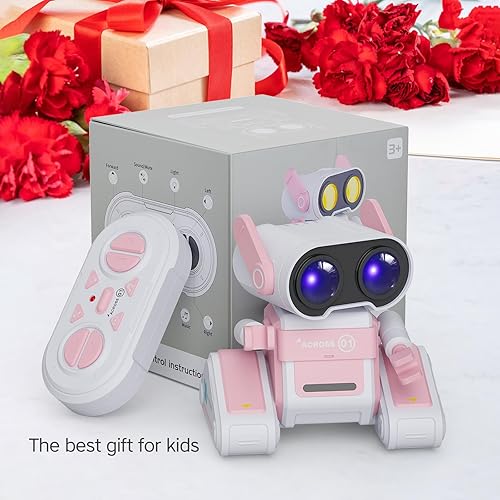 DoDoMagxanadu Robot Toys, Remote Control Robot Toy for Girls, RC