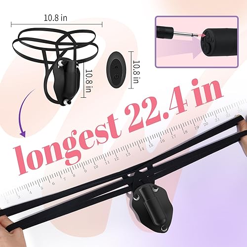 Lubisey Thong Wearable Panty Vibrator with Dual Clit Vagina Stimulation, Remote  Control Vibrating Panties with 10 Vibration Modes, Closefit Mini Butterfly  Vibrator Sexy Toys for Women Long Distance in Kenya