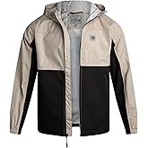 Bass Creek Outfitters Mens Windbreaker - Lightweight Mens Rain Jacket for Running Cycling Hiking with Hood