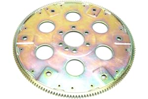 PRW 1835001 SFI-Rated Internal Balance 168 Teeth Chromoly Steel Flexplate for Chevy 1957-85, 90 Early, V6, Gold Irridate