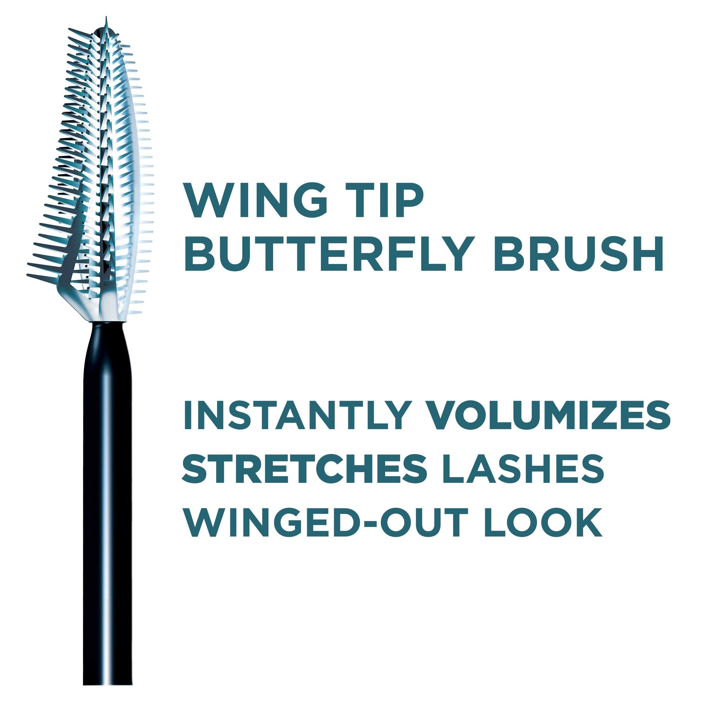 L'Oreal Paris Voluminous Butterfly Mascara, Washable, Blackest Black, 0.22 Fl. Oz., 1 Count