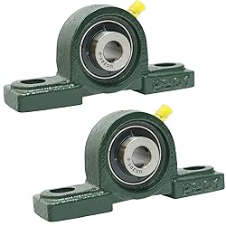 SACKORANGE 2 Pack UCP201-8 Pillow Block Bearing