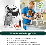 Kuoser Dog Surgery Recovery Suit After Surgery Declaw Spay Neuter Brown L view 6