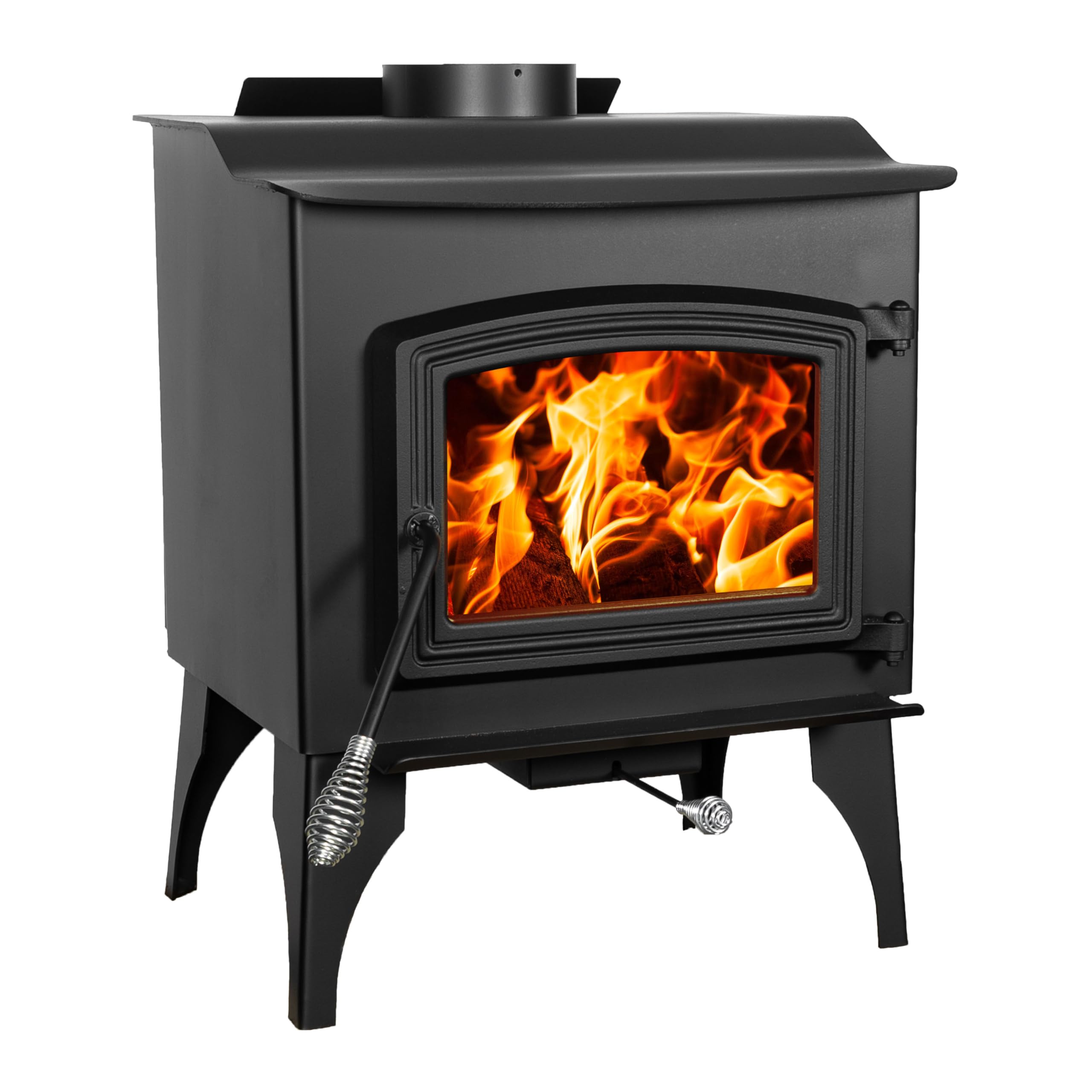 Photo 1 of Pleasant Hearth 1,200 Sq. Ft. Small Wood Burning Stove with legs