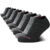 Reebok Womens No Show Socks - 12 Pack Low Cut Ankle Socks for Women - Womens Cushioned Athletic Sock (Sizes 4-10)