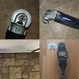 XXGO 3 Pcs Grout Removal Blades Oscillating Diamond Fits Bosch Dremel Makita view 9