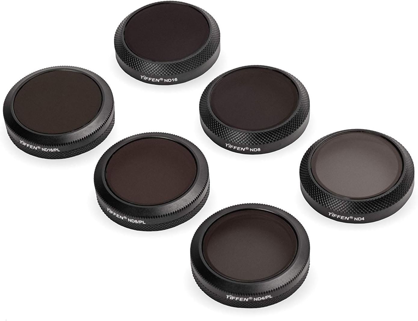 TiffenMAV2ZOOM6KIT 6 Filter Neutral Density Polarizer Kit - Black
