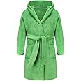 Boys Girls Bathrobe Soft Towel Hooded Robe Terry cloth Turkish Cotton Bathrobe