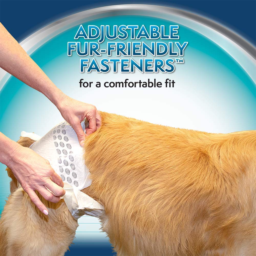 Simple Solution Disposable Dog Diapers For Female Dogs Super