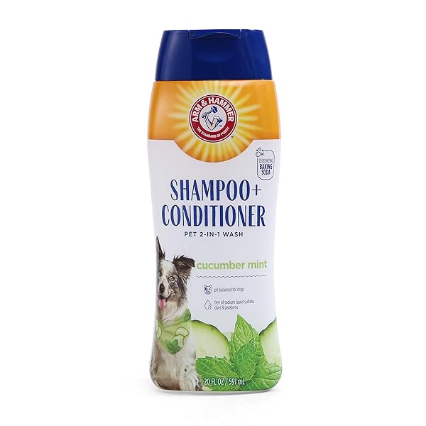 ARM & HAMMER FOR PETS 2-IN-1 SHAMPOO &...