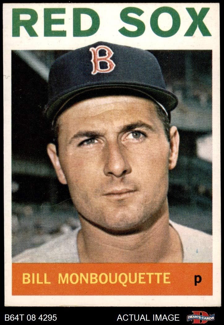 1964 Topps 25 Bill Monbouquette Boston Red Sox (Baseball