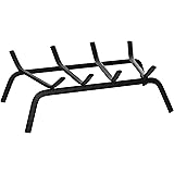 Panacea Products Corp 18" Black Wrought Iron Fireplace Grate 15450Tv