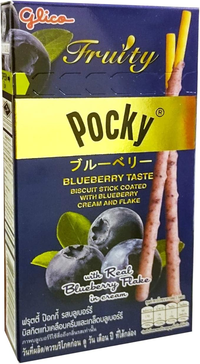 Pocky Fruity Snack Sabor Arándanos: Amazon.es: Alimentación y bebidas