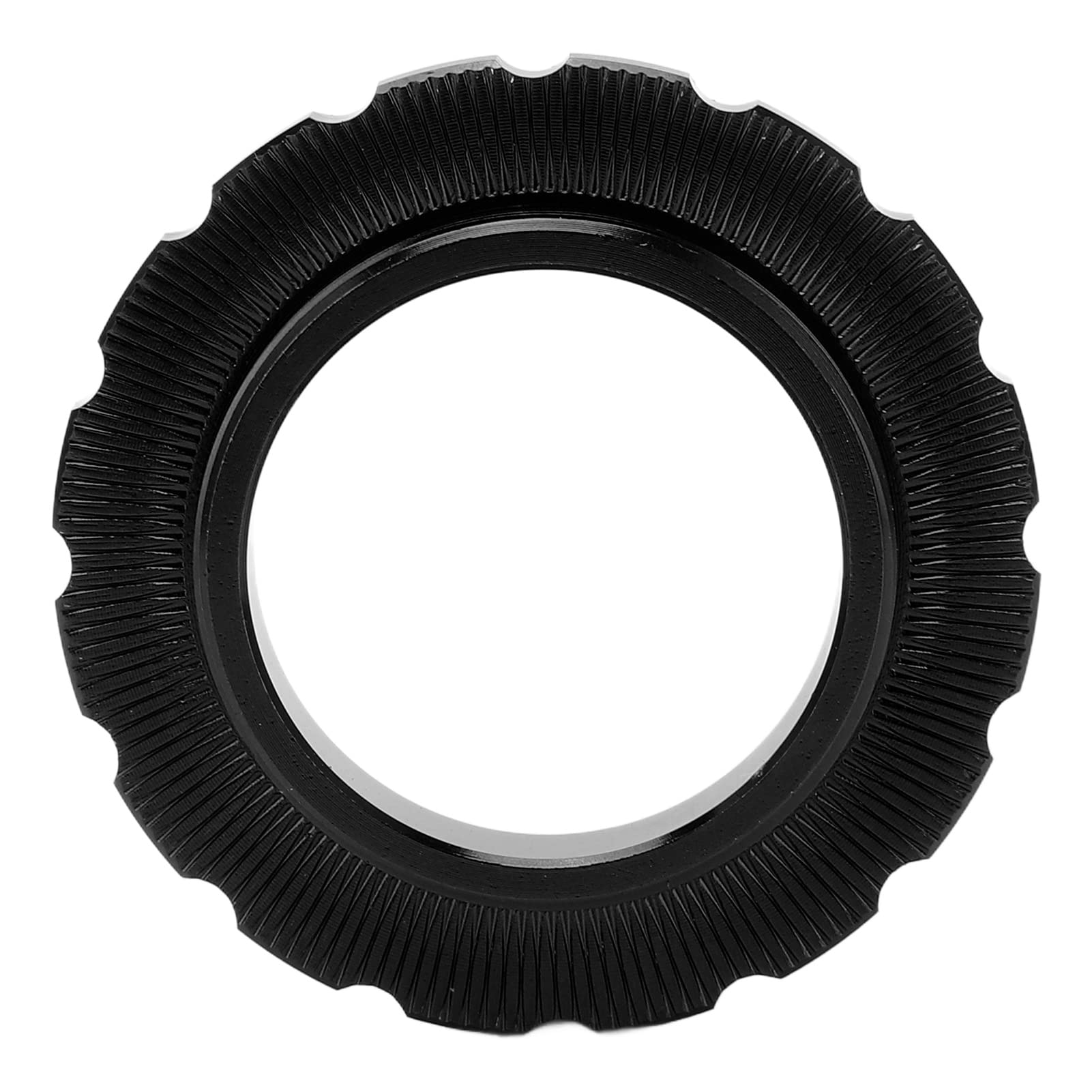 VGEBY Bike Accessory, Centerlock Lockring Center Lock Wheelset Hub Barrel Shaft Disc Rotor Lock Ring for Bike Mountain Bike (Black) Ride