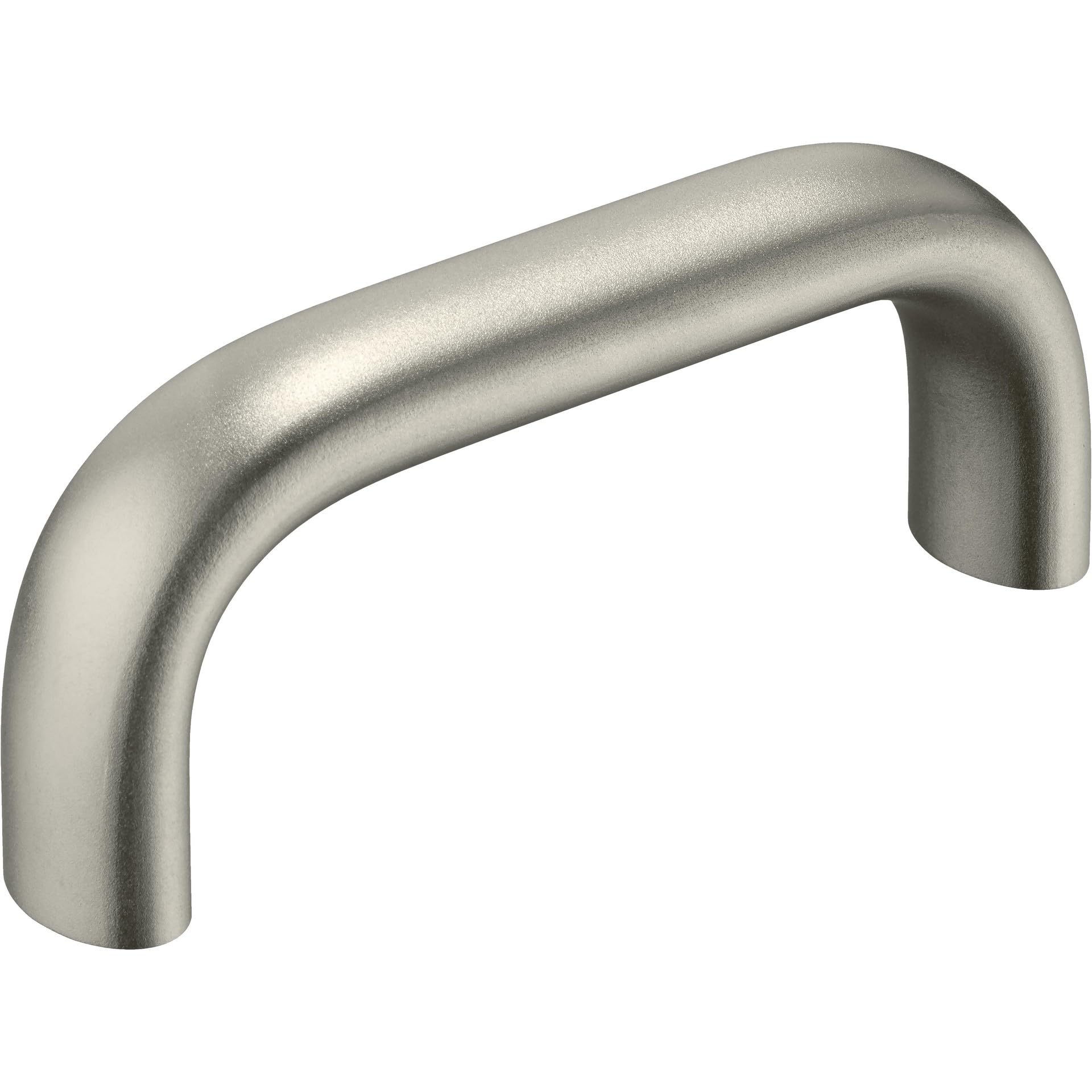 HALDER 24300.0580 Shackle Handles/Stainless Steel, Steel, matt, b=20 mm/l=400 mm