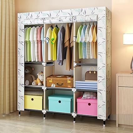 Mmm Simple Wardrobe Modern Economical Adult Assembly Layered