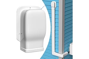 TAKTOPEAK 3" Width Wall Cover, Mini Split Line Set Cover Accessories for Mini Split Air Conditioners, Central AC and Heat Pumps