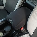 Safaripal Neoprene Center Console Armrest Pad Cover for Jeep Wrangler & Unlimited 2011-2014 Black