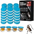36 Pack Cockroach Gel Bait, Highly Effective Roach Gel Bait Indoor Infestation Solution, Fast Acting Cockroach Killer Indoor Home Kitchen Use, Easy to Apply & No Mess Roach Bait, Long-Lasting