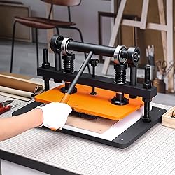 Leather Cutting Machine, 14.2 x 10.2 in Embossing