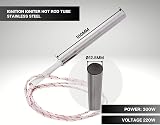 DOJA Barcelona Igniter Hot Rod Tube Pellet Stove Heater 12.5mm 180mm 300W 220V view 4
