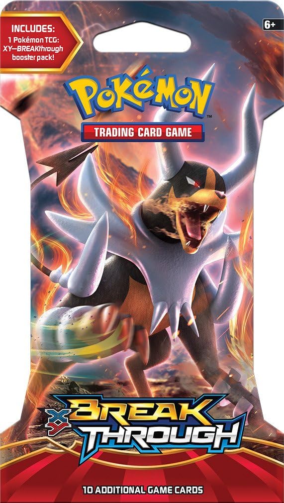 Random, Version Anglaise Pokemon XY10 Fates Collide 1 Sachet de 10