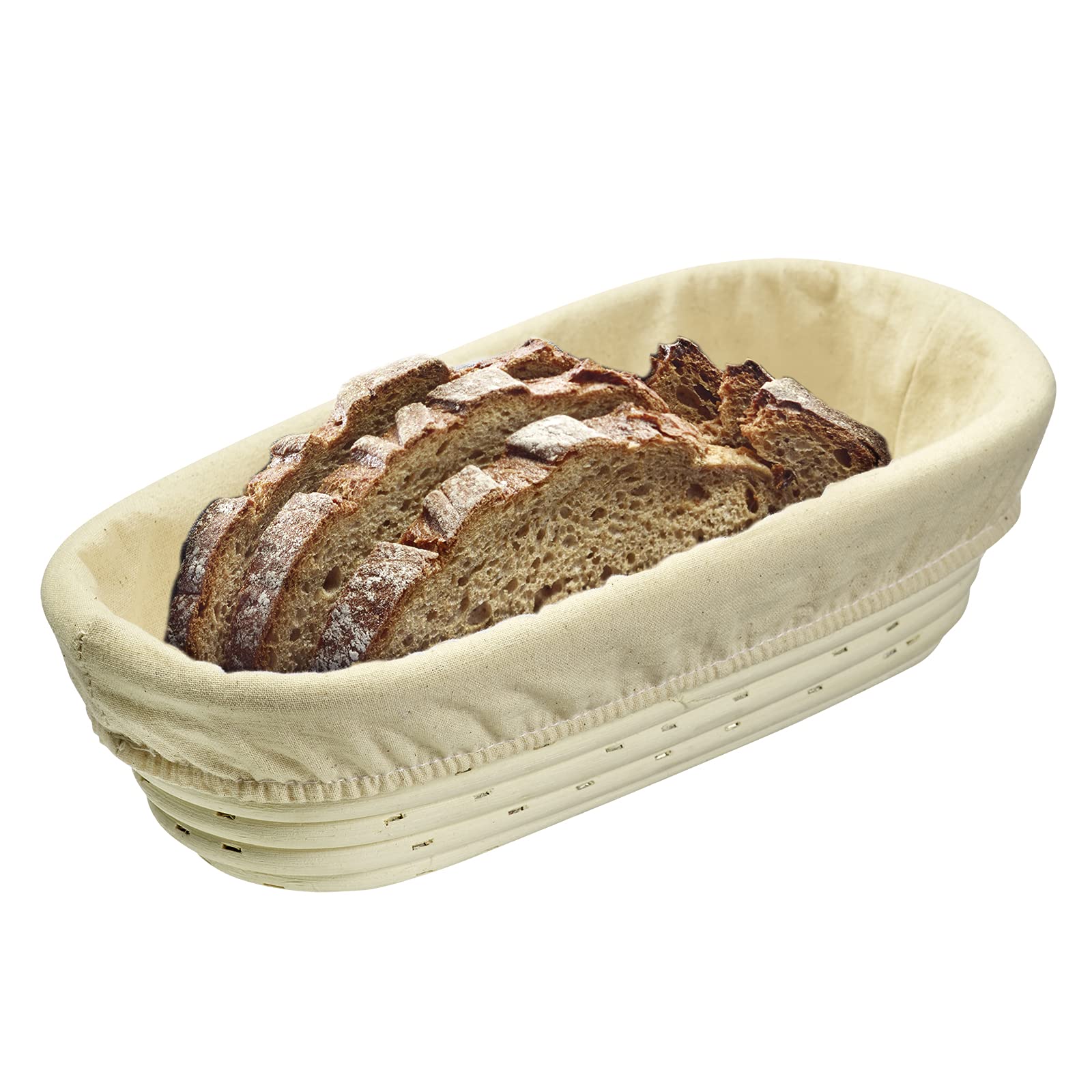 Westmark 3203226B Oval Basket Cover 27.5 x 14 cm Cotton Beige