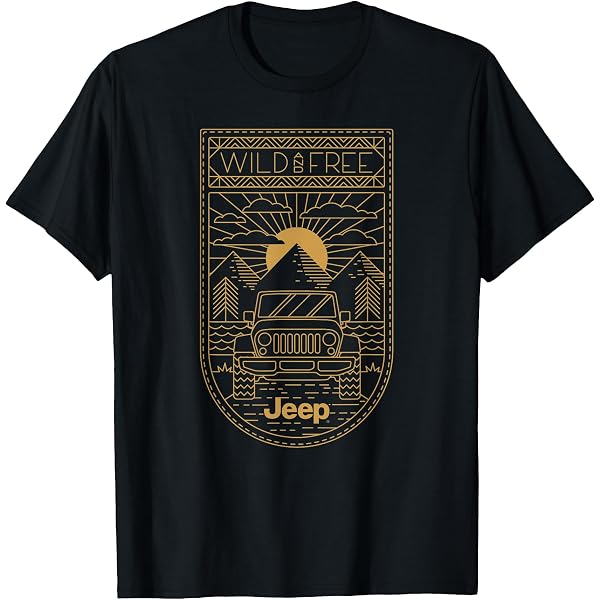 Jeep "Have Fun Out There" Men's T-Shirt - Natural/Black, XXXL