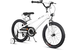 Glerc Fantacy 12 14 16 18 20 Inch Kids Bike for 2-14 Years Old Boys Girls with Water Bottle Holder & Headlight & Training Wheels, Multiple Colors