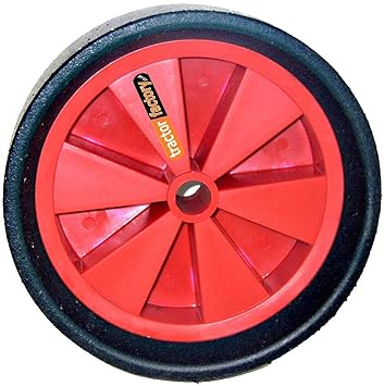 2 X Solid Moulded Wheels For Creep Feeders Sheep Feeders Etc