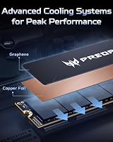 Acer Predator GM9 1TB M.2 Gen5 NVMe PCIe 5.0 SSD High Endurance view 4