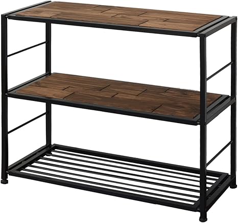 Amazon オープンラック 900 374 740mm Seed ブルックリンスタイル ヴィンテージ アイアン 収納 組立品 キャビネット オンライン通販