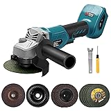XIKAYADA Angle Grinder, 4inch Cordless Angle