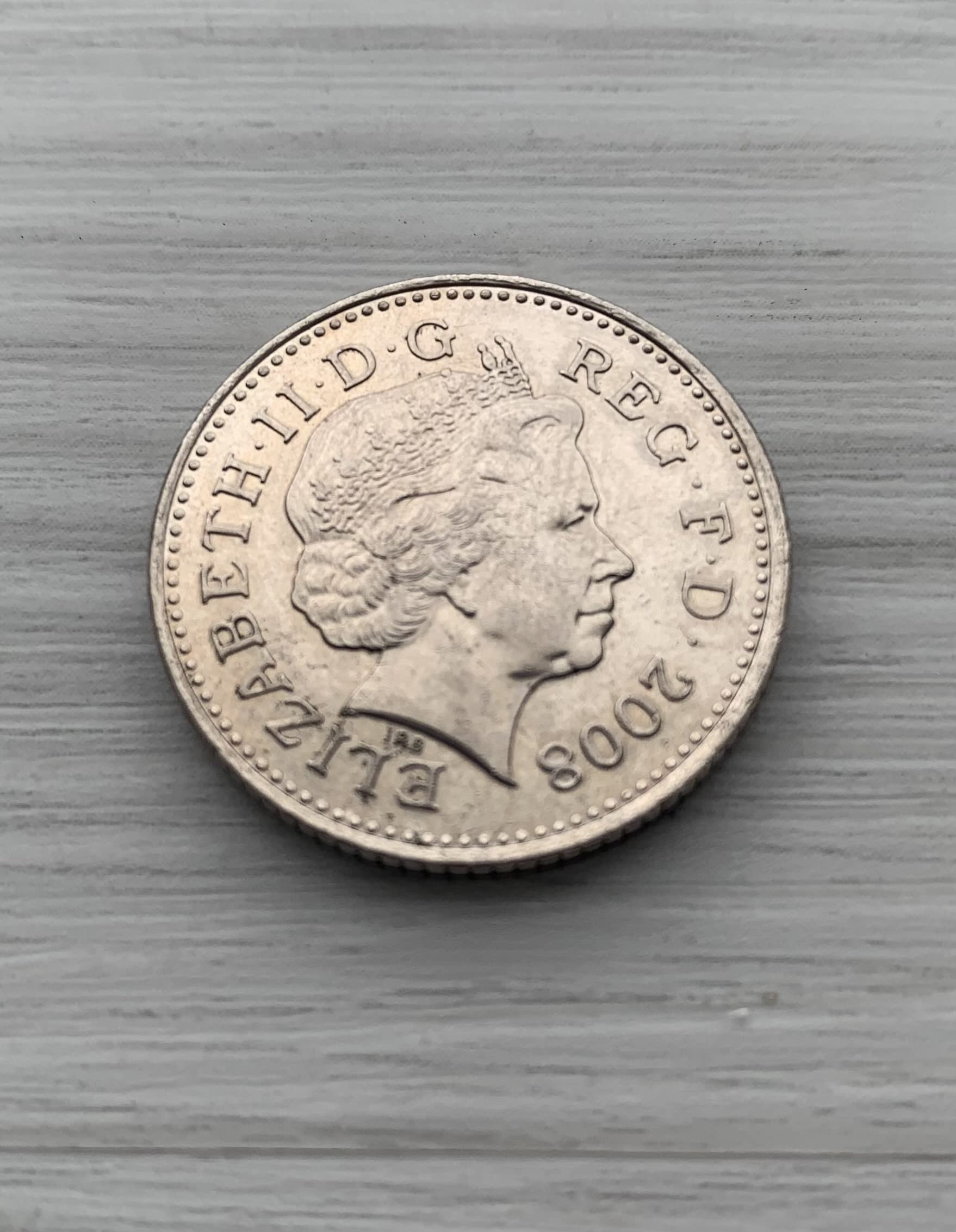 Magic 10 Pence PK Trick Coin / 10p PK Coin Close Up Magic Trick