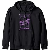 Poppy Playtime Experiment 1188 CatNap The Moon Tarot Card Zip Hoodie