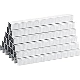 meite T50 Staples, 3/8 Inch Staples for Staple Gun, Heavy Duty Galvanized Staples, 20 Gauge 3/8" Crown, Compatible with T50 Staple Gun, Ideal for Upholstery, Construction, Furniture (1,512 Counts)