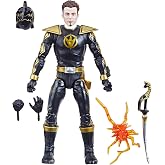 Power Rangers Lightning Collection Dino Thunder Black Ranger 6-Inch Premium Collectible Action Figure Toy with Accessories, Ages 4 and Up