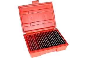 TINVHY 20 Pairs (40 Pack) 1/32In x 6In Steel Parallel Set .0002In Hardened Precision Machinist Tools