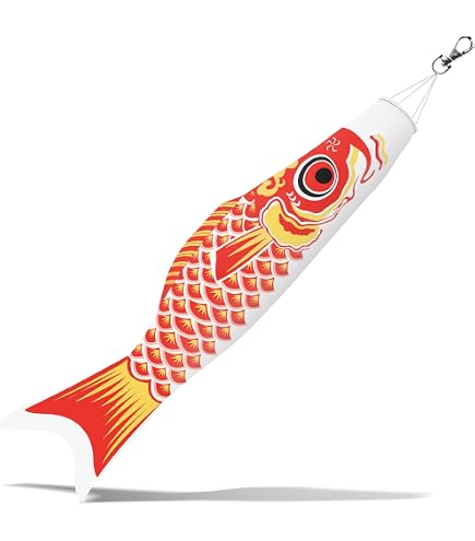 Amazon.com: Unionm Japanese Carp Streamer Flag Windsock Fish Flag