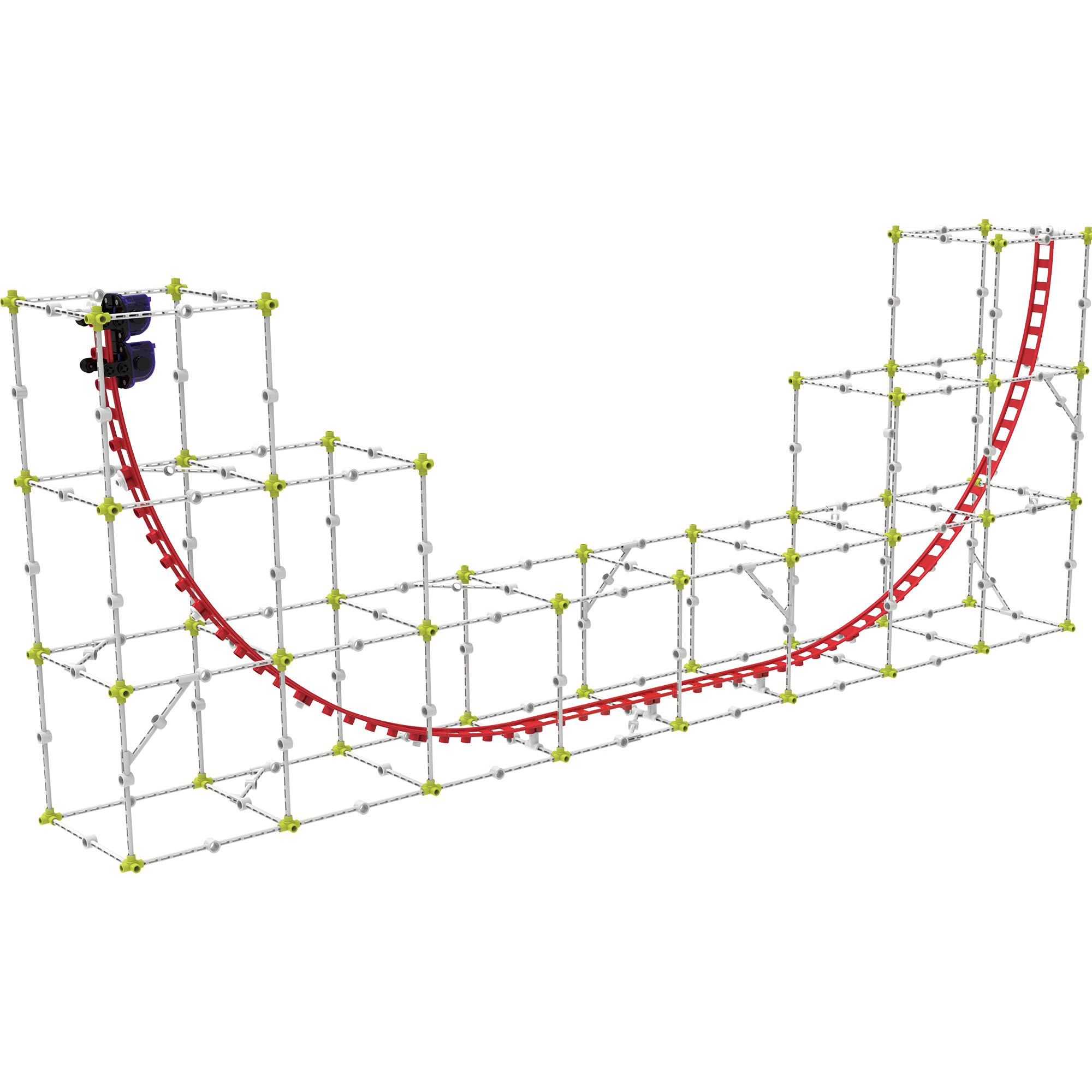 Thames & Kosmos Roller Coaster Engineering STEM Kit | Design, Build, Experiment w/ Working Roller Coaster Models | Explore Physics, Forces, Motion, Energy, Velocity & More | Solve Building Challenges