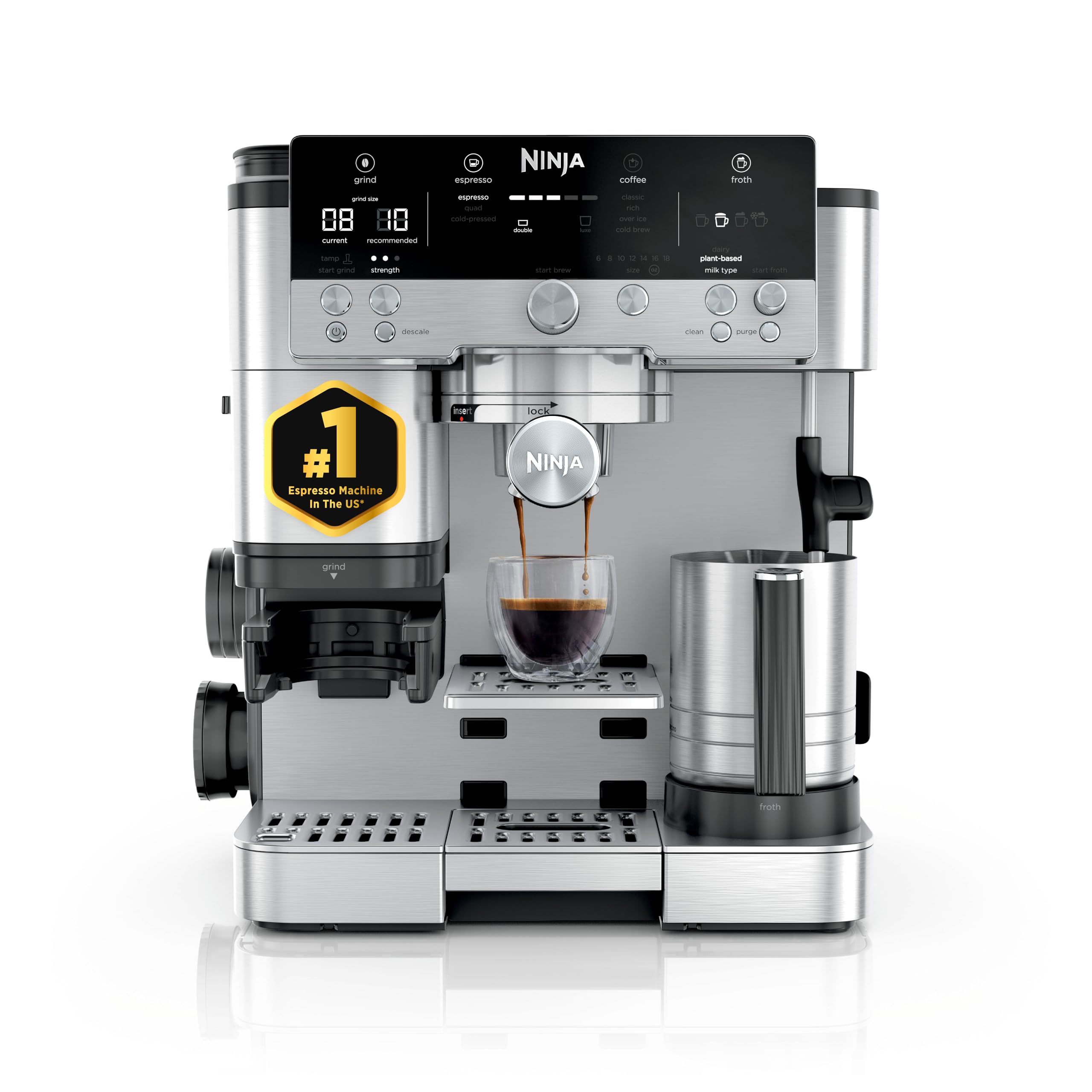 Ninja Luxe Café 3-in-1 Espresso, Drip Coffee and Cold Brew Machine