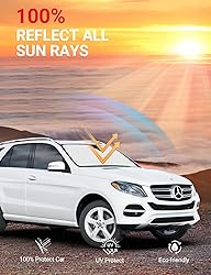 Proadsy 2024 Upgrade Front Windshield Sunshade