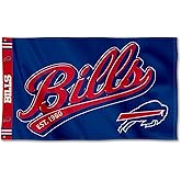 Buffalo Bills Script Logo Premium Flag