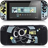 GeekShare Protective Case Compatible with Switch 2, Hard PC Slim Dockable Shell Cover Designed for Switch 2025 Game Console and Joysticks Controllers - The HEI Series