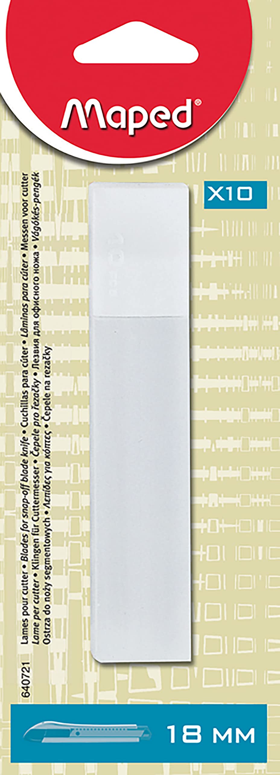 Maped Replacement Blade 18 mm