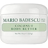 Mario Badescu Coconut Body Butter for All Skin Types | Body Moisturizer for Smooth and Radiant Skin | Formulated with Shea Butter