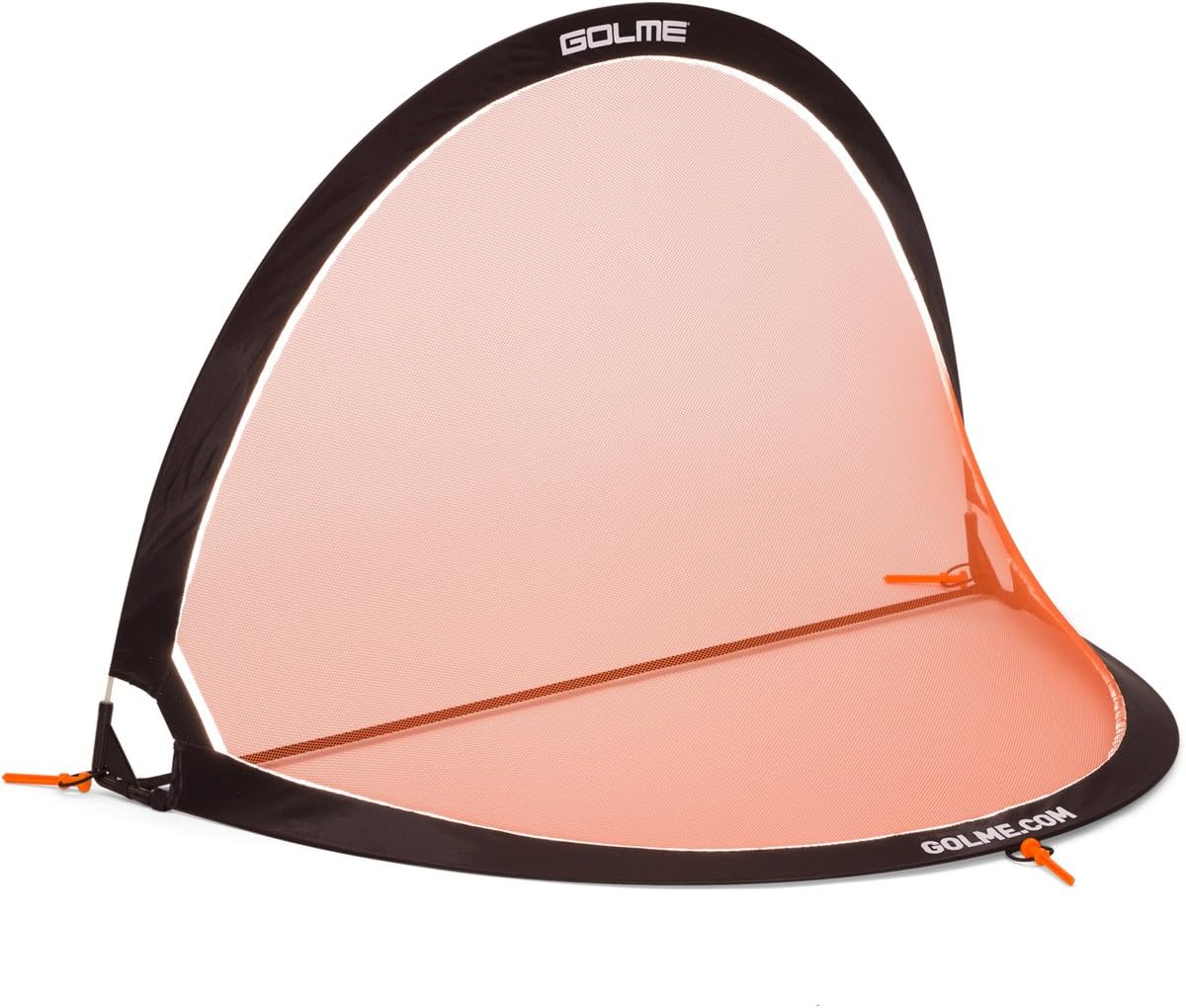 GOLME PRO Pop Up Soccer Goal - Two Portable Soccer Nets with Carry Bag - Sizes 2.5’, 4’ and 6’ : Sports & Outdoors