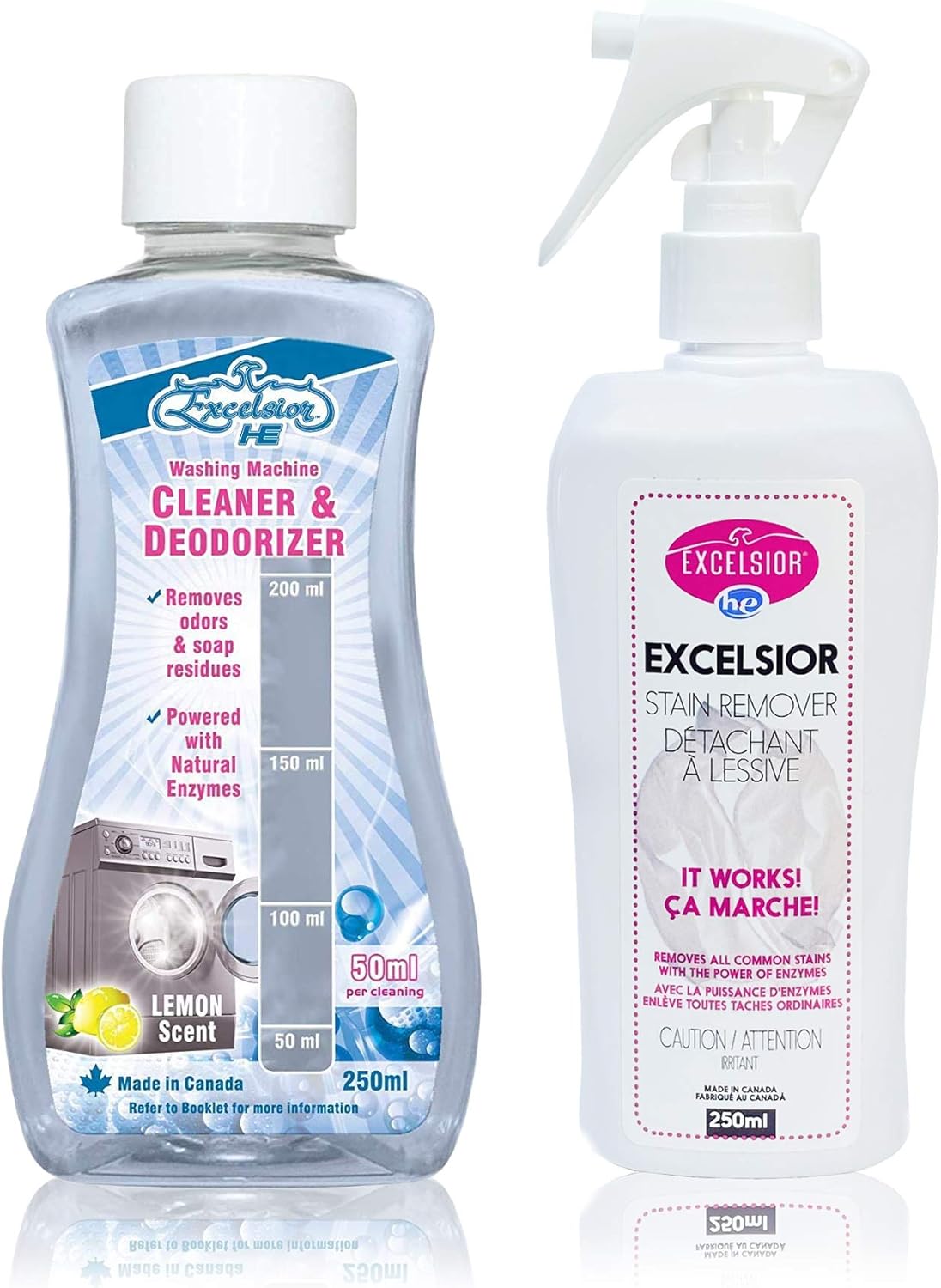 Excelsior HE Washing Machine Cleaner and Deodorizer Natural