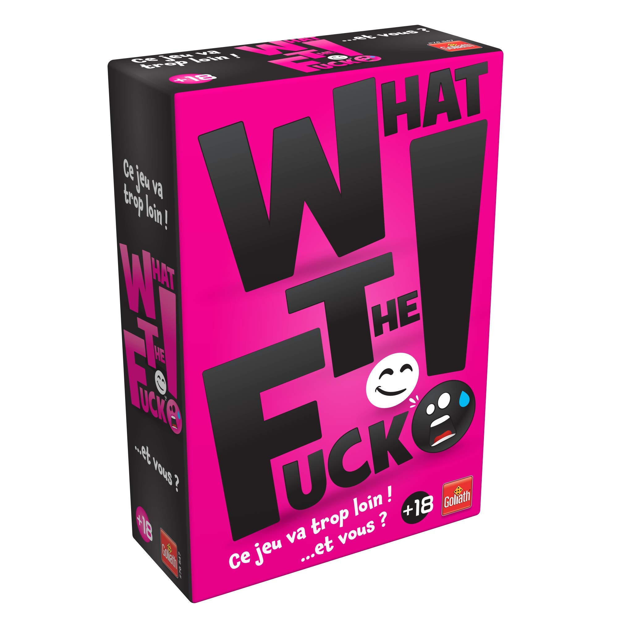 Goliath - What's the F - Party game - from 18 years- Board game - Quiz and speed game
