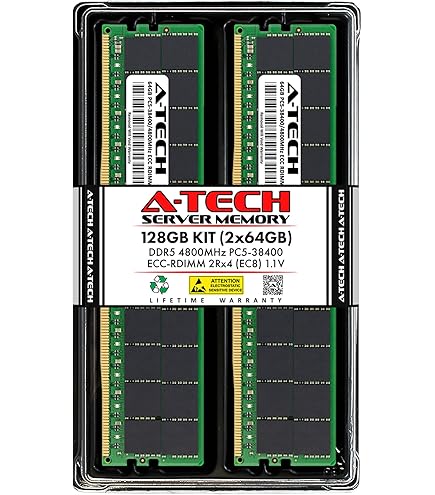 Samsung 64GB DDR5 4800MHz PC5-38400 ECC RDIMM 2Rx4 (EC8 10x4) Dual